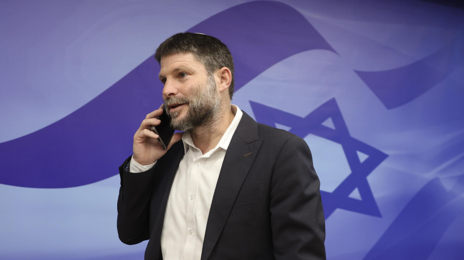 Smotrich dopo attentato, 'l'Anp deve scomparire'