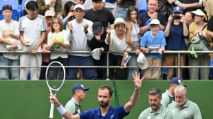 Medvedev through at Shanghai Masters in first match since disqualification