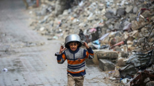 Sous les tentes de Gaza, la pluie ajoute aux malheurs des d&eacute;plac&eacute;s