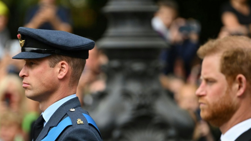 Entre William et Harry, une r&eacute;conciliation toujours hors d'atteinte