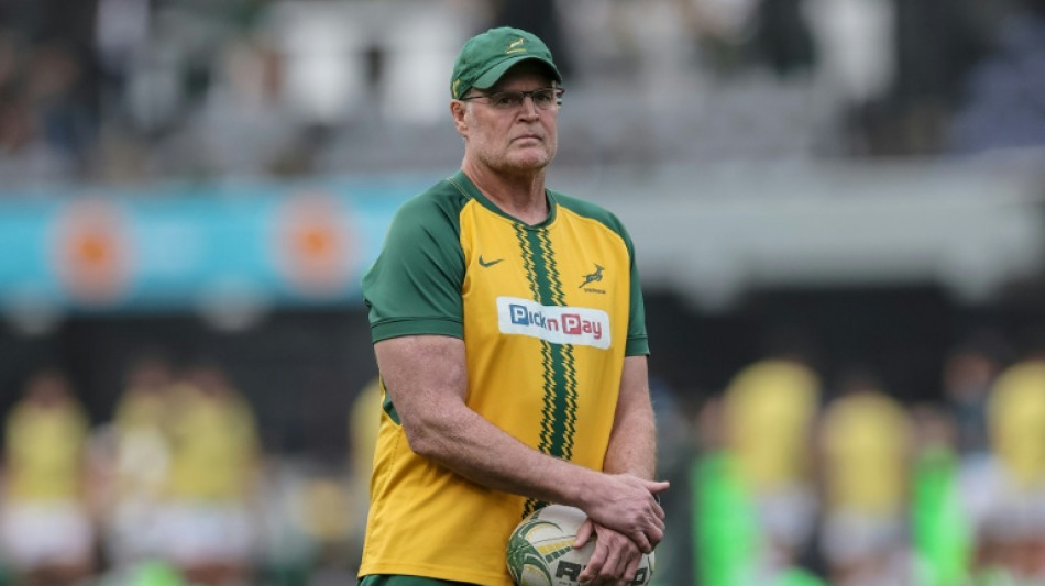 Rugby: Rassie Erasmus prolongé à la tête des Springboks jusqu'en 2031