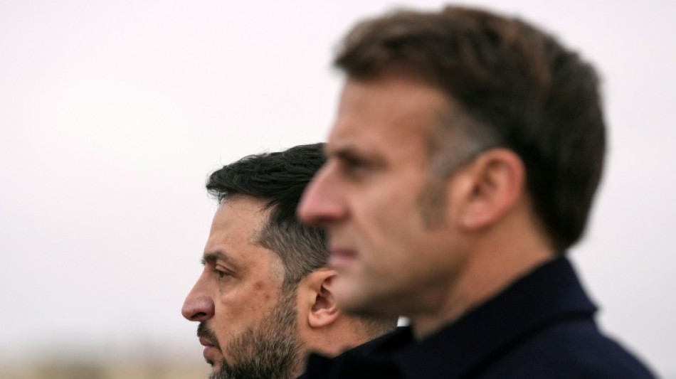 Selenskyj und Macron unterzeichnen Absichtserkl&auml;rung zum Kauf von bis zu 100 Rafale-Jets