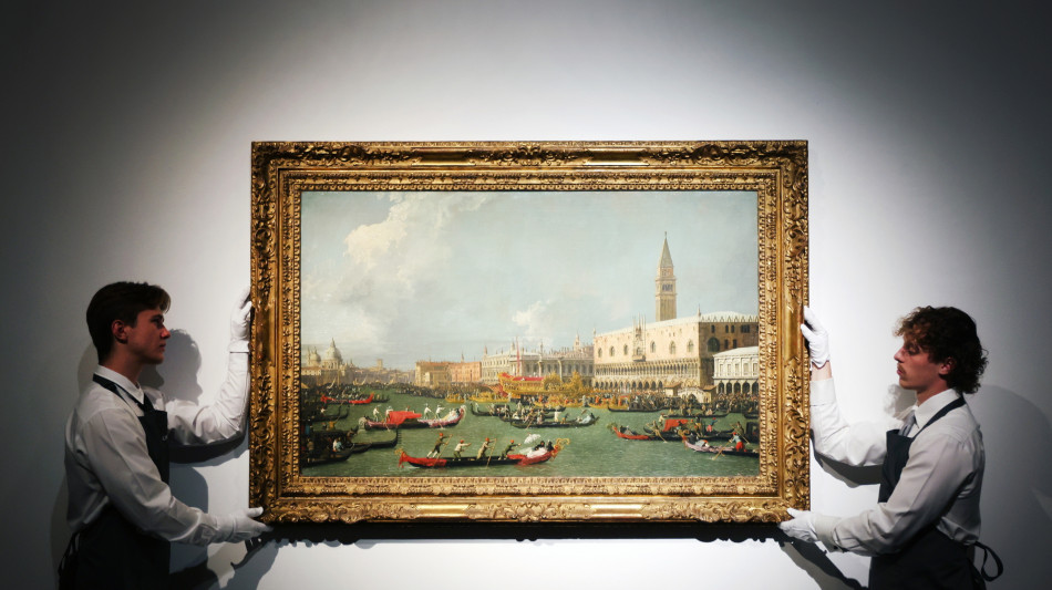 Il Bucintoro del Canaletto all'asta 'Old Masters' di Christie's