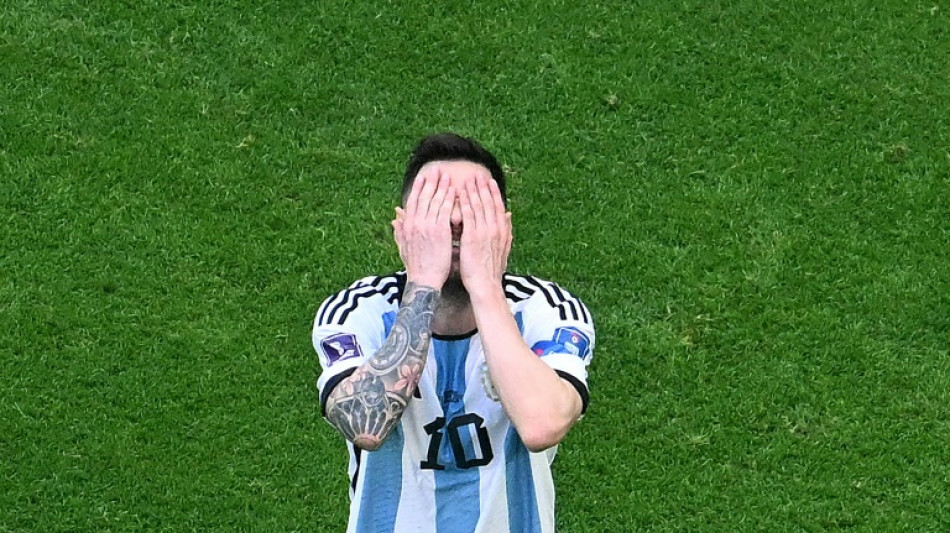 Mondial: nouvel &eacute;pisode sombre de l'histoire tourment&eacute;e de Messi avec la Coupe du monde