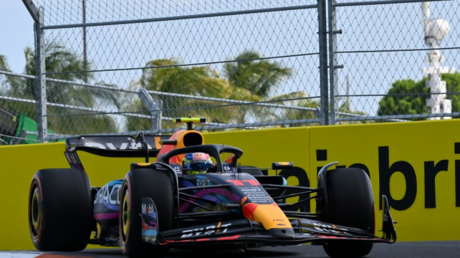 F1: Sergio P&eacute;rez (Red Bull) partira en pole position du Grand Prix de Miami