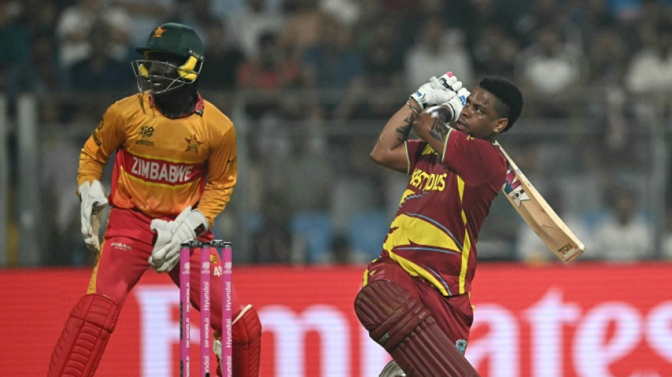 West Indies thrash Zimbabwe at T20 World Cup after piling up 254-6