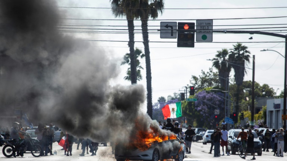 Manifestations anti-expulsions: Trump déploie les militaires à Los Angeles