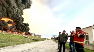 Gro&szlig;brand in Treibstofflager auf Krim nach mutma&szlig;lichem Drohnenangriff