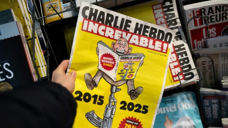 "Charlie Hebdo" ver&ouml;ffentlicht zehn Jahre nach Anschlag Sonderausgabe
