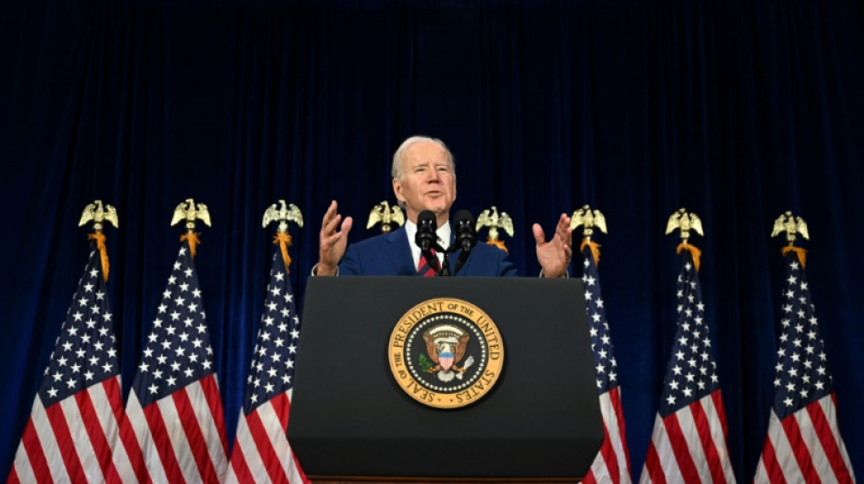 Armes &agrave; feu : Biden exhorte encore le Congr&egrave;s &agrave; "faire plus", un an apr&egrave;s la tuerie de Buffalo