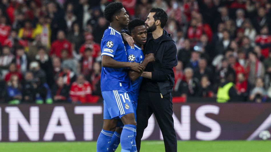 Champions: Vinicius, "i razzisti sono dei codardi"