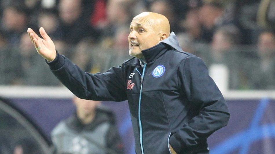 Spalletti warns Napoli 'it's not done' after Frankfurt first leg win