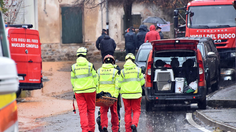 Frana travolge casa, trovato il corpo del disperso