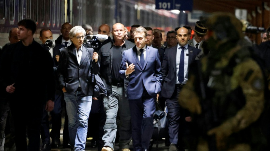 Macron, Merz, Starmer et Tusk &agrave; Kiev pour r&eacute;clamer un cessez-le-feu de 30 jours &agrave; la Russie