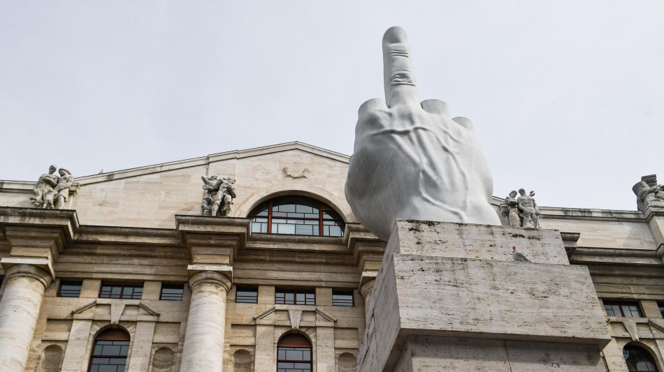 Borsa: Milano apre in calo, Ftse Mib -0,2%