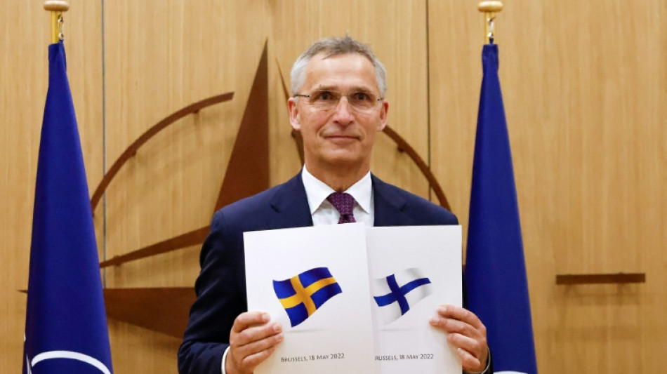 Finlandia y Suecia presentaron sus pedidos de adhesi&oacute;n a la OTAN