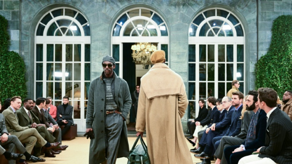 Milan menswear fashion week heads to the slopes