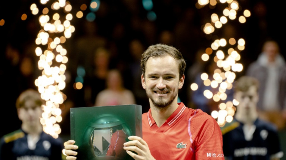 Sweet 16 as Medvedev downs Sinner in Rotterdam final