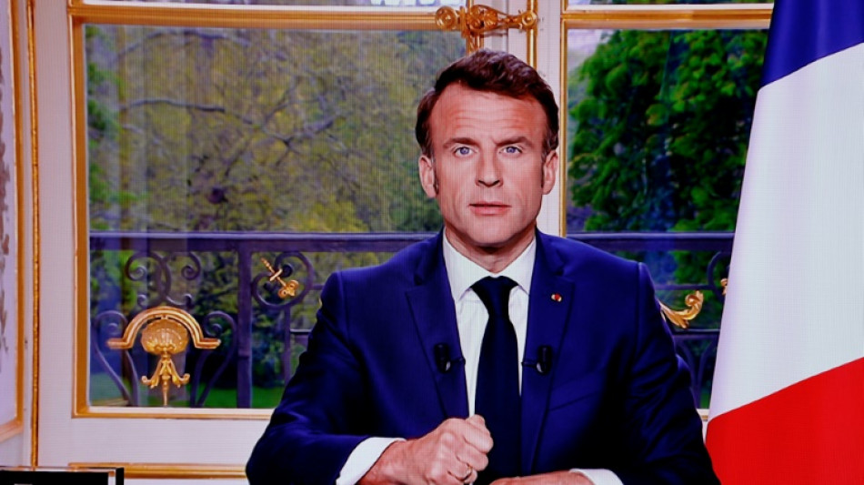Scharfe Kritik an Fernsehansprache von Frankreichs Pr&auml;sident zur Rentenreform