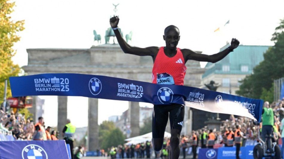 Kenya's Sabastian Sawe wins men's Berlin Marathon