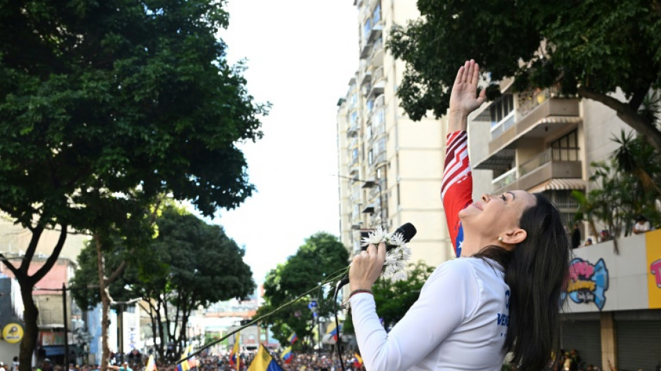 Venezuela: l'opposition d&eacute;nonce le bref "enl&egrave;vement" de l'opposante Machado, le gouvernement d&eacute;ment