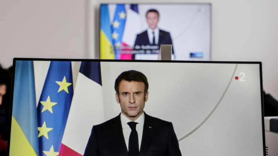 Emmanuel Macron s'exprimera à 20h00 sur la guerre en Ukraine