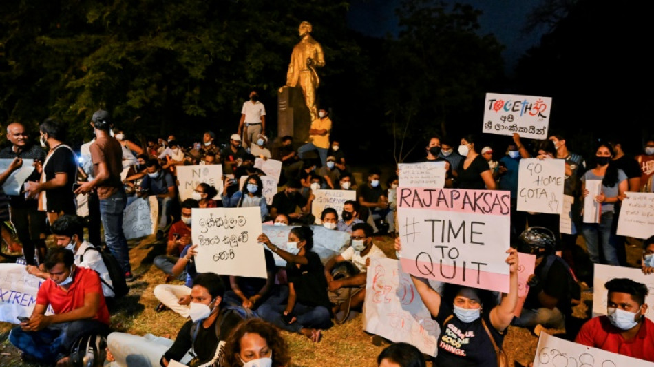 Sri Lanka : manifestations contre le gouvernement &agrave; travers le pays