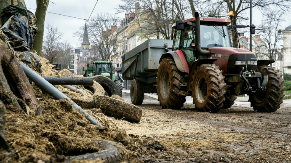 Bauern protestieren in Frankreich und Gro&szlig;britannien 