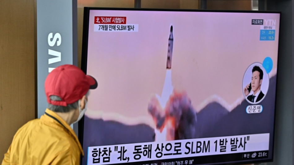 La Cor&eacute;e du Nord tire trois missiles au lendemain de la visite de Biden en Asie