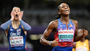 Jefferson-Wooden emulates Fraser-Pryce with world sprint double