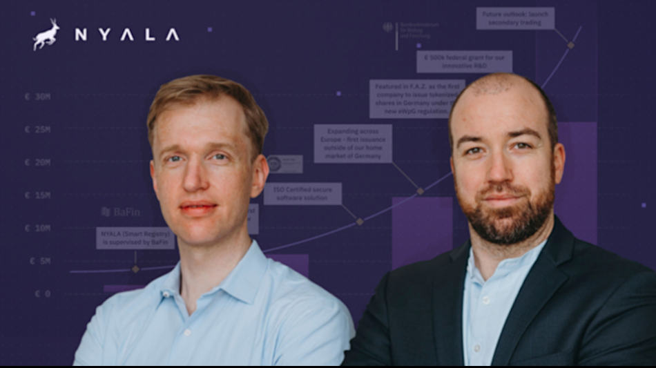 NYALA Digital Asset AG öffnet neuen Weg bei
digitalen Wertpapieren zur Anlage mit Rendite
